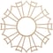 Ekena Millwork Augustus Wood Fretwork Pierced Ceiling Medallion, Alder, 26"OD x 9 1/8"ID x 3/8"T CMWP26X26X0375AUAL - alternate 1